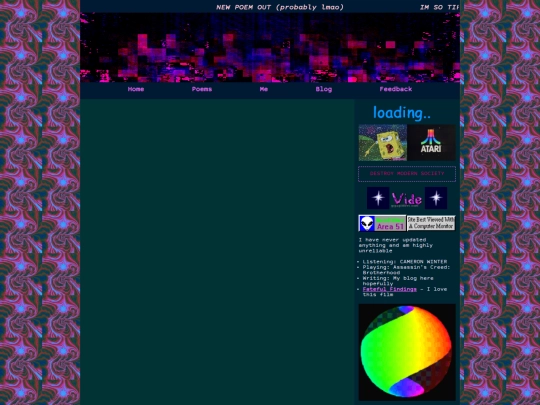 blog screenshot