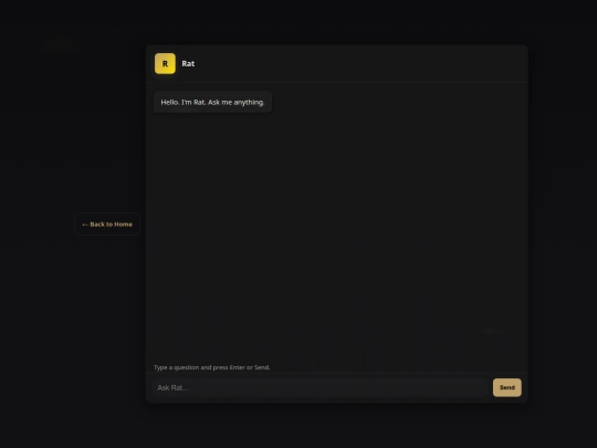 askRat screenshot