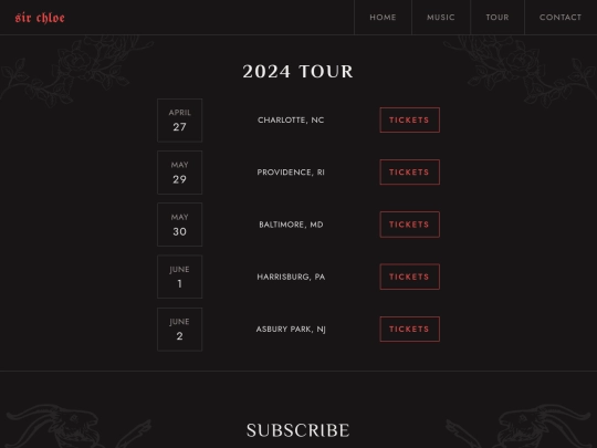 sirchloe/tour screenshot