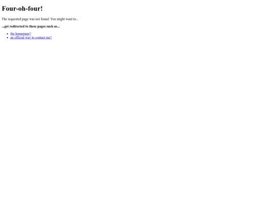 not_found screenshot