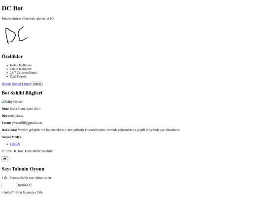 dcbot screenshot