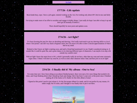 blog screenshot