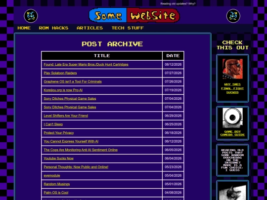 newsarchive screenshot