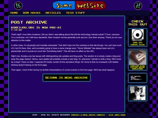 newsarchive/proai screenshot