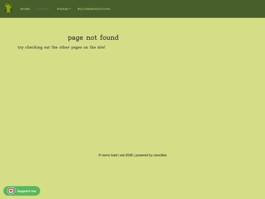 not_found screenshot