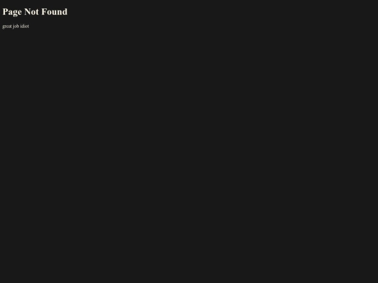 not_found screenshot