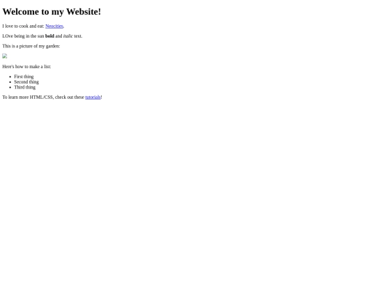 index screenshot