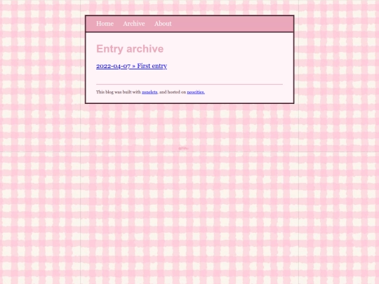 archive screenshot