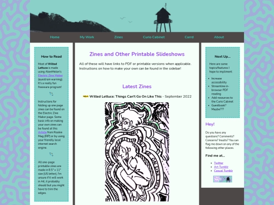 zines screenshot