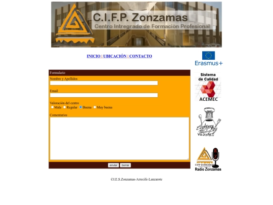 html/contacto screenshot