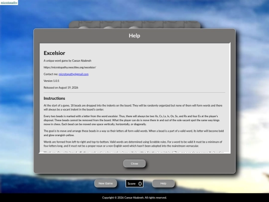 excelsior screenshot