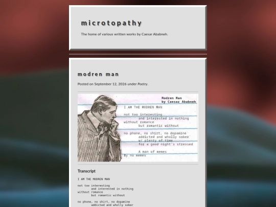 modren_man screenshot
