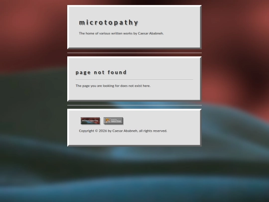 not_found screenshot