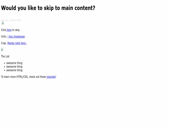 index screenshot