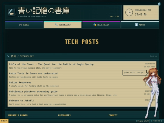 tech screenshot