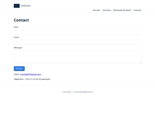 contact screenshot