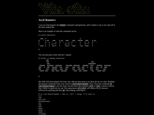 projects/ascii-banner screenshot