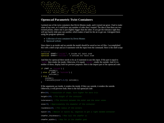 projects/parametric-twist-containers/twist-containers screenshot