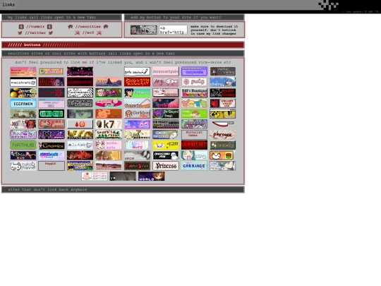 links screenshot