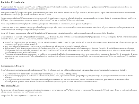 politica-de-privacidade screenshot