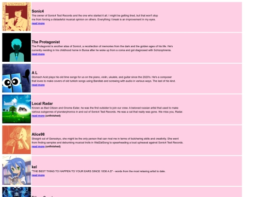 artists screenshot