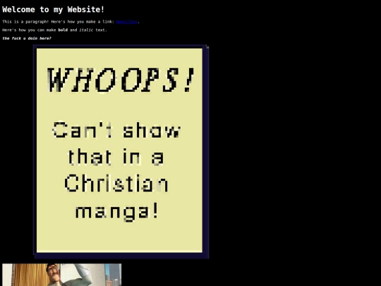 testing screenshot