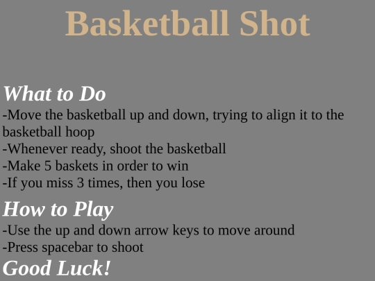 basketballpong screenshot