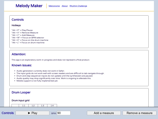 melodymaker screenshot