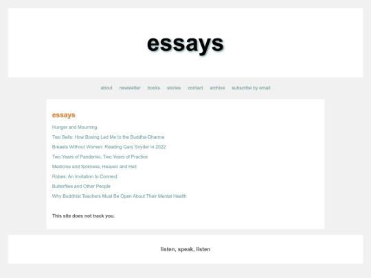 essays screenshot