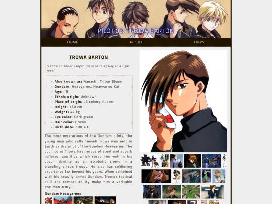 Characters/03-Trowa screenshot