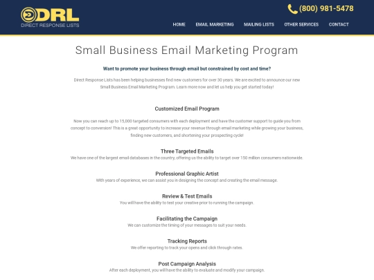 DRL/smallbiz screenshot