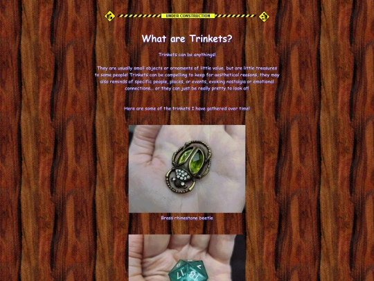 Trinkets screenshot