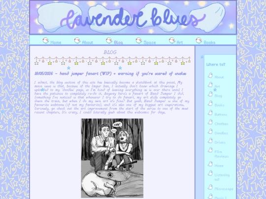 blog screenshot