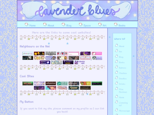 links screenshot