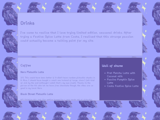 site_sections/thoughts/drinks screenshot