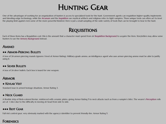 htr/hunting-gear screenshot