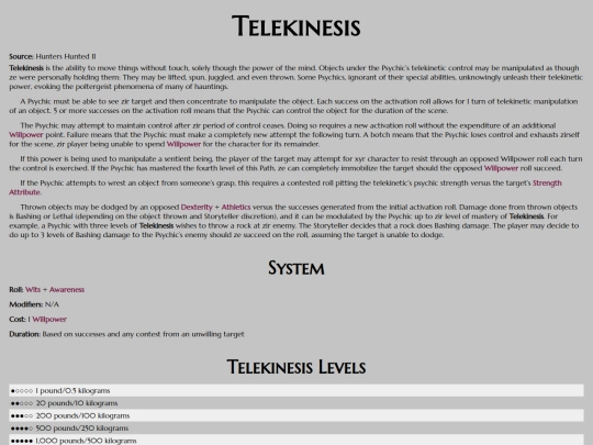 htr/numina/psychic-numina/telekinesis screenshot