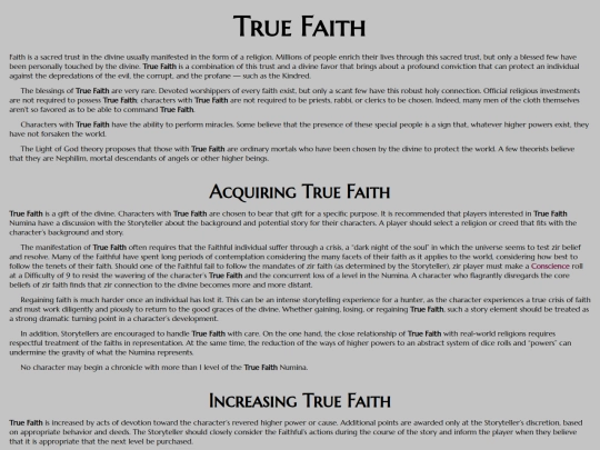 htr/numina/true-faith screenshot