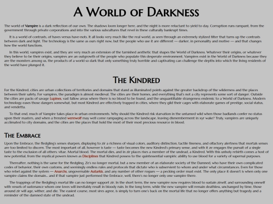 vtm/a-world-of-darkness screenshot