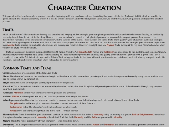 vtm/character-creation screenshot