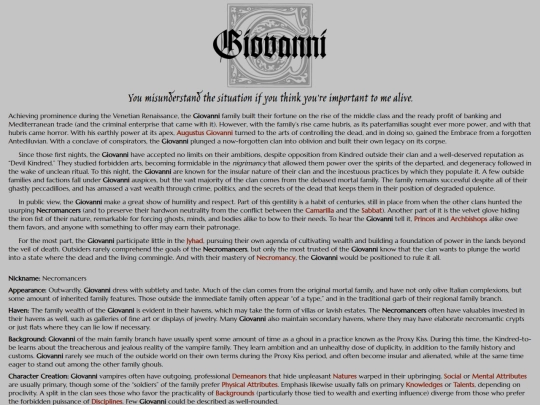vtm/clans-bloodlines/clans/giovanni screenshot