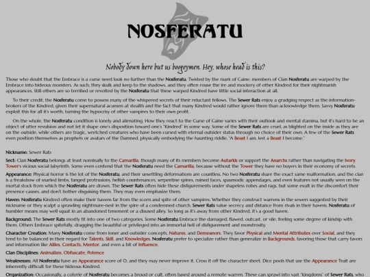 vtm/clans-bloodlines/clans/nosferatu screenshot