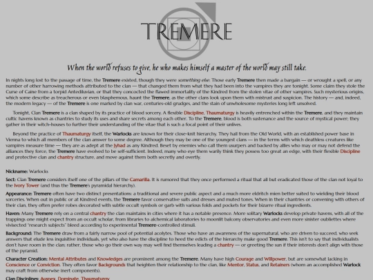 vtm/clans-bloodlines/clans/tremere screenshot