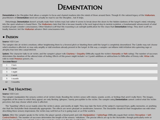 vtm/disciplines/dementation screenshot