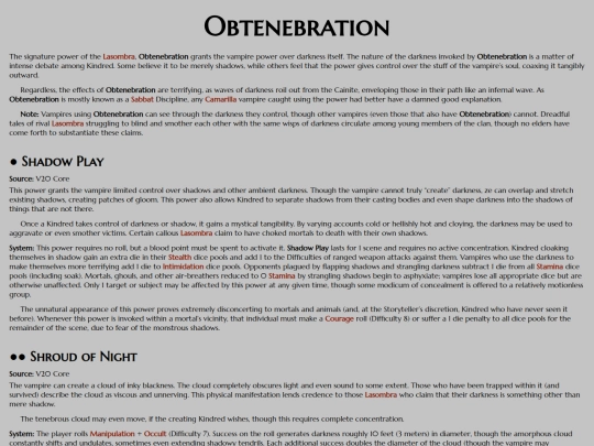 vtm/disciplines/obtenebration screenshot