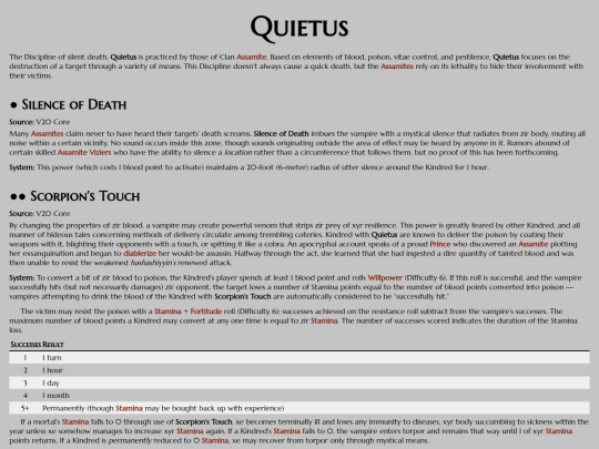 vtm/disciplines/quietus screenshot