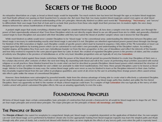 vtm/disciplines/secrets-blood screenshot
