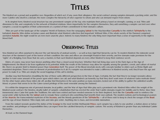 vtm/sects-titles/titles screenshot