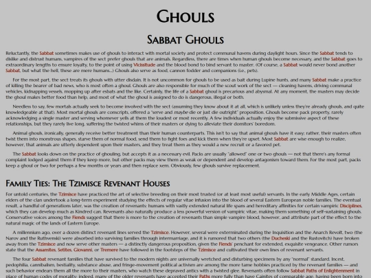vtm/statblocks/ghouls screenshot