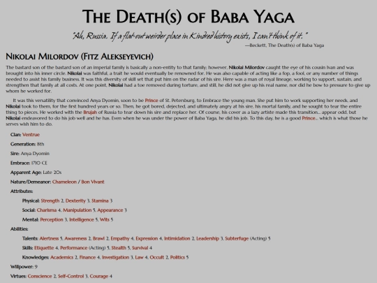 vtm/statblocks/kindred-of-note/deaths-of-baba-yaga screenshot